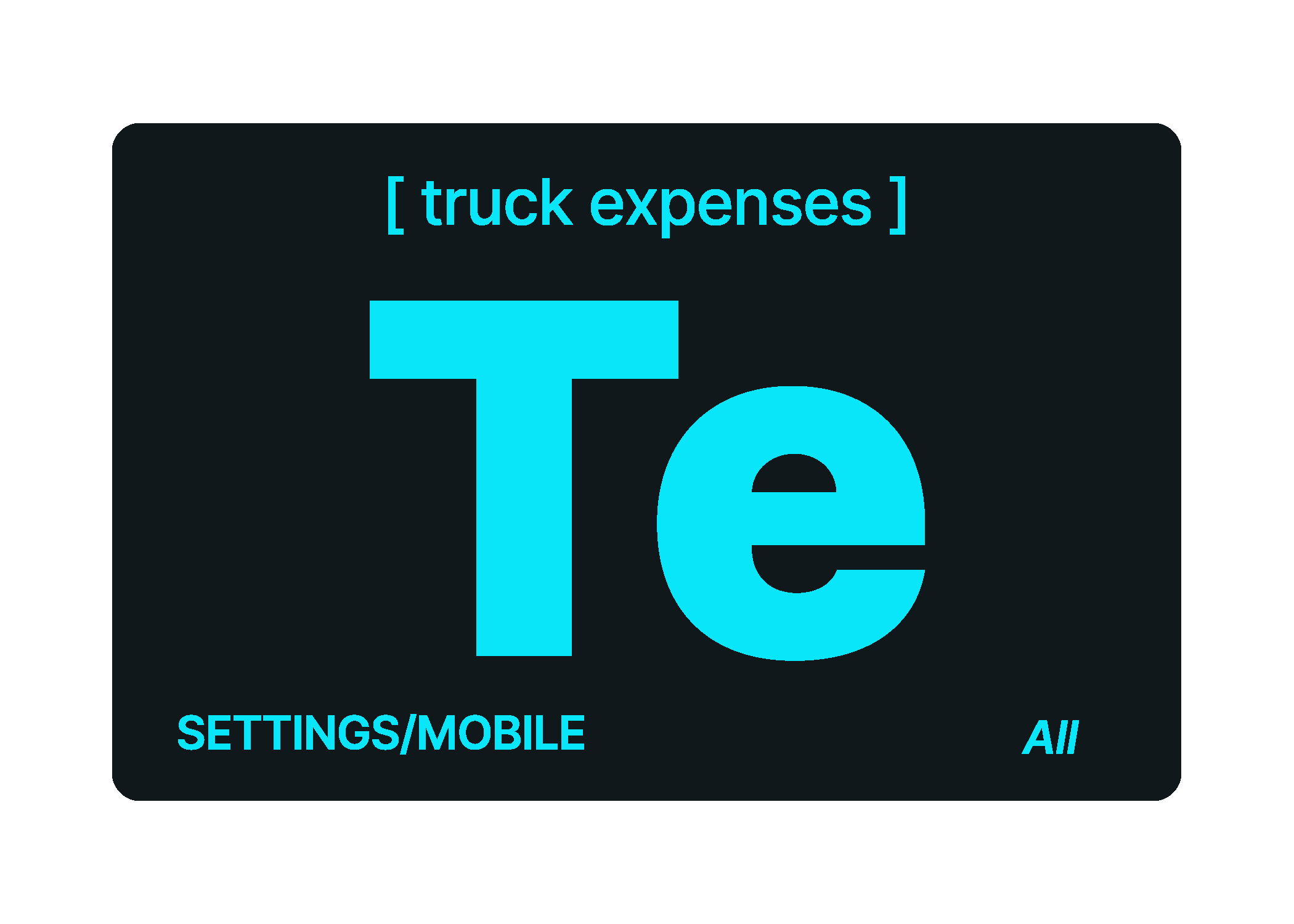 Towbook Element: Truck Expenses