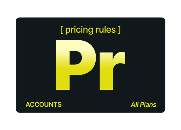 Towbook Element: Pricing Rules