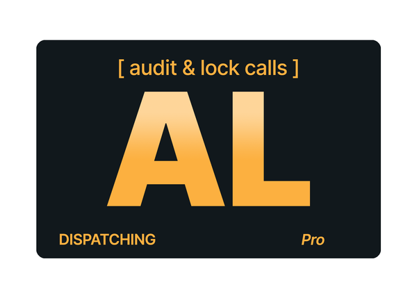 Towbook Element: Audit & Lock Calls